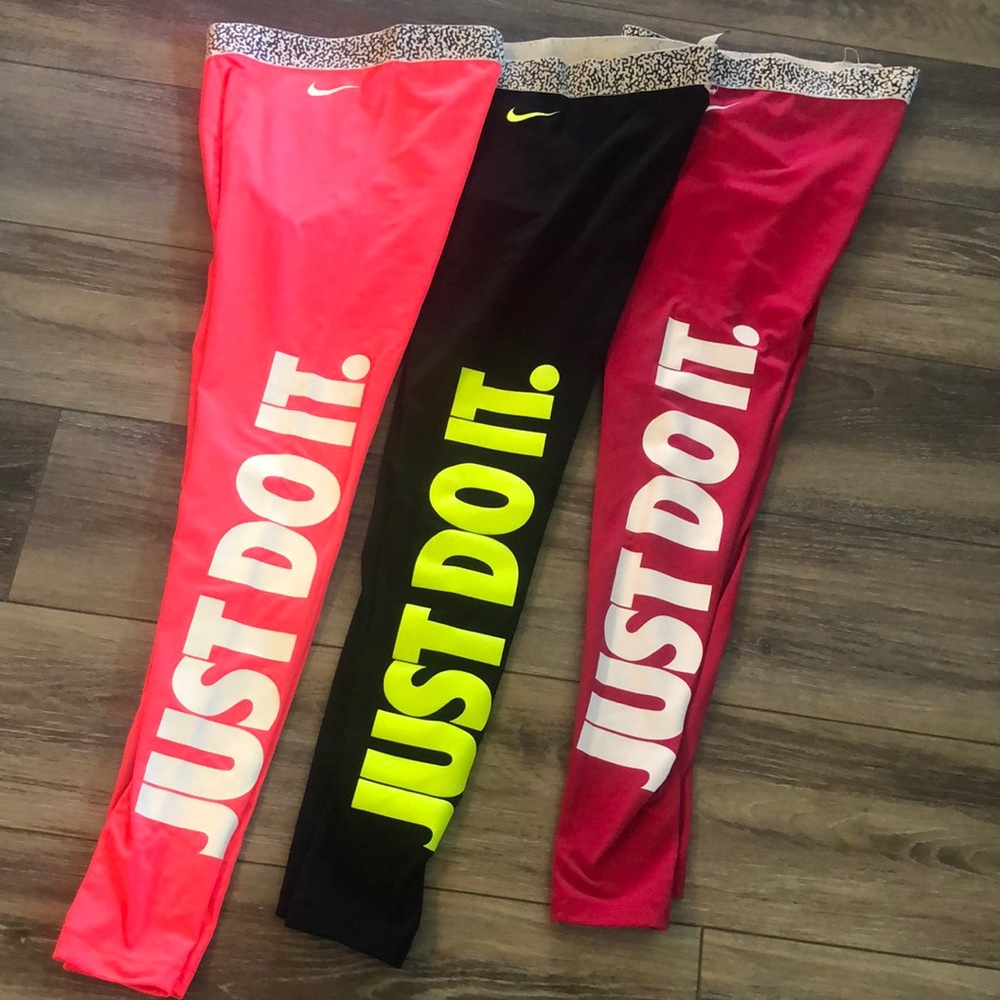 JUST DO IT Nike workout leggings